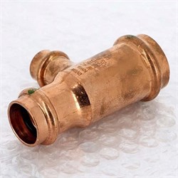 Тройник редукционный пресс для медных труб Viega 35 x 18 x 22 - фото 45424