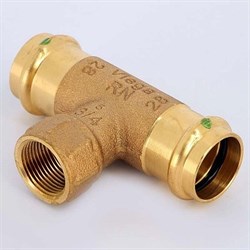 Тройник ВР пресс для медных труб Viega 35 x 1/2" - фото 45495