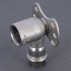 Водорозетка пресс для труб из нержавеющей стали Viega 15 x 1/2" - фото 45733