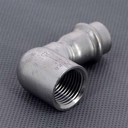 Угол ВР пресс для труб из нержавеющей стали Viega 22 x 3/4" - фото 45879 Угол ВР пресс для труб из нержавеющей стали Viega 22 x 3/4" - фото 45879