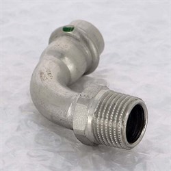 Угол НР пресс для труб из нержавеющей стали Viega 28 x 1" - фото 45909 Угол НР пресс для труб из нержавеющей стали Viega 28 x 1" - фото 45909