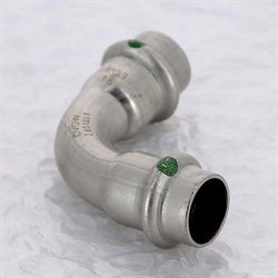 Угол пресс для труб из нержавеющей стали 90° двухраструбный Viega 28 - фото 45930 Угол пресс для труб из нержавеющей стали 90° двухраструбный Viega 28 - фото 45930