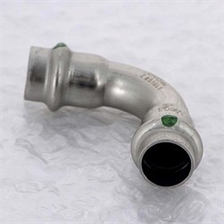 Угол пресс для труб из нержавеющей стали 90° двухраструбный Viega 35 - фото 45932 Угол пресс для труб из нержавеющей стали 90° двухраструбный Viega 35 - фото 45932