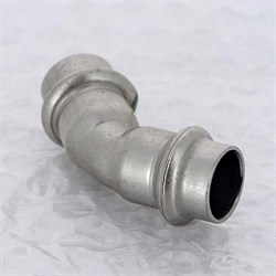 Угол пресс для труб из нержавеющей стали 45° двухраструбный Viega 42 - фото 45957 Угол пресс для труб из нержавеющей стали 45° двухраструбный Viega 42 - фото 45957