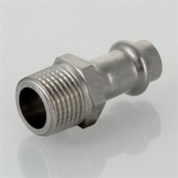 Муфта НР пресс для труб из нержавеющей стали Valtec 22 x 1/2" - фото 46053