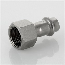 Муфта ВР пресс для труб из нержавеющей стали Valtec 28 x 3/4" - фото 46083