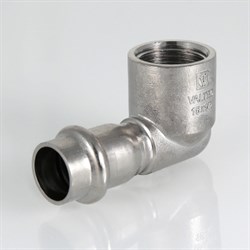 Угол ВР пресс для труб из нержавеющей стали Valtec 35 x 1" - фото 46278