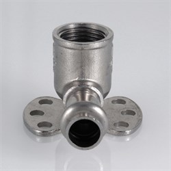 Водорозетка пресс для труб из нержавеющей стали Valtec 12 x 1/2" - фото 46285