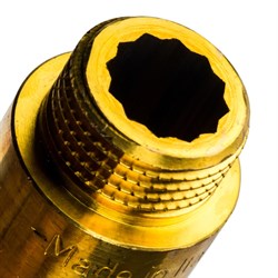 Удлинитель НВ латунный Stout 1/2" x 40 - фото 46442 Удлинитель НВ латунный Stout 1/2" x 40 - фото 46442