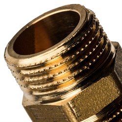 Ниппель НН латунный Stout 1/2" - фото 46696 Ниппель НН латунный Stout 1/2" - фото 46696