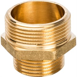 Ниппель переходной НН латунный Stout 2" x 1 - фото 46781 Ниппель переходной НН латунный Stout 2" x 1 - фото 46781