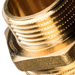 Ниппель переходной НН латунный Stout 2" x 1 - фото 46783 Ниппель переходной НН латунный Stout 2" x 1 - фото 46783