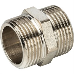 Ниппель НН никелированный Stout 3/4" - фото 46803 Ниппель НН никелированный Stout 3/4" - фото 46803