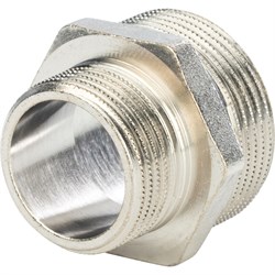 Ниппель переходной НН никелированный Stout 2" x 1" - фото 46881 Ниппель переходной НН никелированный Stout 2" x 1" - фото 46881