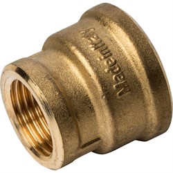 Муфта переходная ВВ латунная Stout 1" x 3/4" - фото 46952 Муфта переходная ВВ латунная Stout 1" x 3/4" - фото 46952