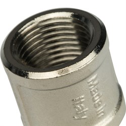 Муфта ВВ никелированная Stout 3/4" - фото 47016 Муфта ВВ никелированная Stout 3/4" - фото 47016