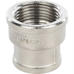 Муфта переходная ВВ никелированная Stout 1 1/4" x 1/2" - фото 47064 Муфта переходная ВВ никелированная Stout 1 1/4" x 1/2" - фото 47064