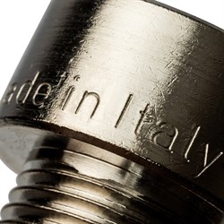 Переходник НВ никелированный Stout 1/2" x 1" - фото 47248