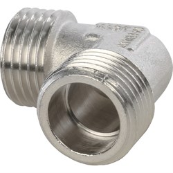 Угол НН никелированный Stout 3/4" - фото 47333