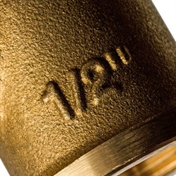 Угол НВ латунный Stout 3/8" - фото 47346 Угол НВ латунный Stout 3/8" - фото 47346