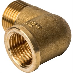 Угол НВ латунный Stout 1/2" - фото 47349