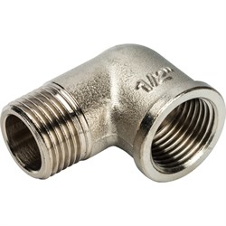 Угол НВ никелированный Stout 3/8" - фото 47384