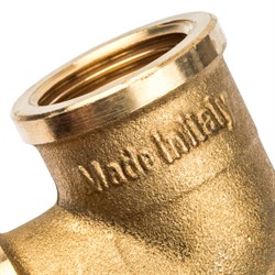 Угол ВВ латунный Stout 1 1/2" - фото 47423