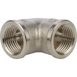 Угол ВВ никелированный Stout 3/4" - фото 47449