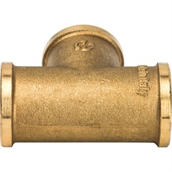 Тройник ВВ латунный Stout 1 1/2" - фото 47629
