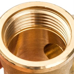 Тройник переходной ВВ латунный Stout 1" x 1/2" x 1" - фото 47680 Тройник переходной ВВ латунный Stout 1" x 1/2" x 1" - фото 47680