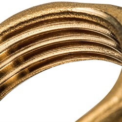 Контргайка с упором латунная Stout 1/2" - фото 47706