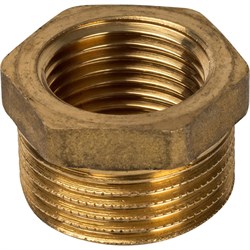 Футорка НВ латунная Stout 1 1/2" x 3/4" - фото 47847