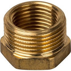 Футорка НВ латунная Stout 1 1/2" x 1 1/4" - фото 47856