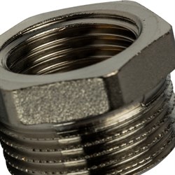 Футорка НВ никелированная Stout 1 1/4" x 1" - фото 47898