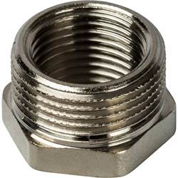 Футорка НВ никелированная Stout 1 1/2" x 1" - фото 47908