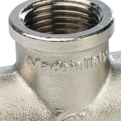 Крестовина ВР никелированная Stout 1/2" - фото 47961