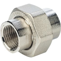 Разъемное соединение (американка) ВВ никелированное Stout 1 1/2" - фото 48085