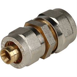 Муфта редукционная обжимная для мeталлопластиковых труб Stout 20 x 26 - фото 48882