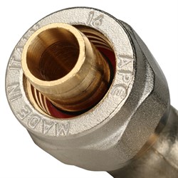 Угол обжимной для мeталлопластиковых труб Stout 16 - фото 48906