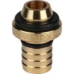 Угол НР обжимной для мeталлопластиковых труб Stout 26 x 3/4" - фото 49003