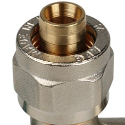 Угол ВР обжимной для мeталлопластиковых труб Stout 20 x 1/2" - фото 49062 Угол ВР обжимной для мeталлопластиковых труб Stout 20 x 1/2" - фото 49062