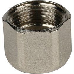 Водорозетка проходная обжимная для мeталлопластиковых труб Stout 16 x 1/2" - фото 49429