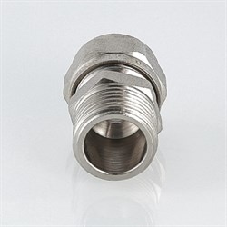 Муфта НР обжимная для мeталлопластиковых труб Valtec 20 x 1/2" - фото 49459