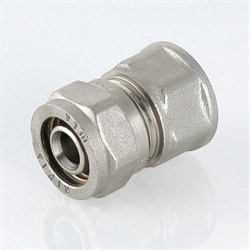 Муфта ВР обжимная для мeталлопластиковых труб Valtec 20 x 1/2" - фото 49504