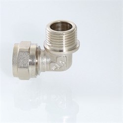 Угол НР обжимной для мeталлопластиковых труб Valtec 26 x 3/4" - фото 49769 Угол НР обжимной для мeталлопластиковых труб Valtec 26 x 3/4" - фото 49769