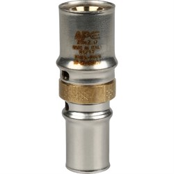 Муфта редукционная пресс для мeталлопластиковых труб Stout 20 x 16 - фото 50371 Муфта редукционная пресс для мeталлопластиковых труб Stout 20 x 16 - фото 50371