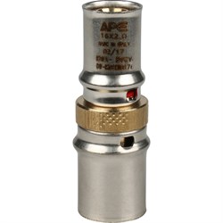 Муфта редукционная пресс для мeталлопластиковых труб Stout 20 x 16 - фото 50372 Муфта редукционная пресс для мeталлопластиковых труб Stout 20 x 16 - фото 50372