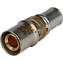 Муфта редукционная пресс для мeталлопластиковых труб Stout 26 x 20 - фото 50375 Муфта редукционная пресс для мeталлопластиковых труб Stout 26 x 20 - фото 50375