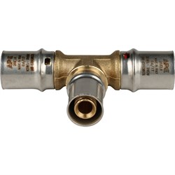 Тройник редукционный пресс для мeталлопластиковых труб Stout 32 х 20 х 32 - фото 50489 Тройник редукционный пресс для мeталлопластиковых труб Stout 32 х 20 х 32 - фото 50489