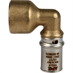 Угол ВР пресс для мeталлопластиковых труб Stout 16 x 1/2" - фото 50624 Угол ВР пресс для мeталлопластиковых труб Stout 16 x 1/2" - фото 50624